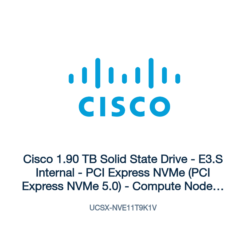 UCSX-NVE11T9K1V: Cisco 1.90 TB Solid State Drive