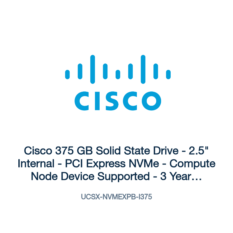 UCSX-NVMEXPB-I375: Cisco 375 GB Solid State Drive