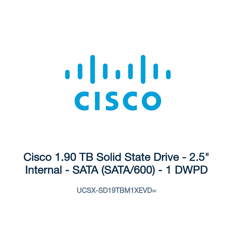 UCSX-SD19TBM1XEVD=: Cisco 1.90 TB Solid State Drive