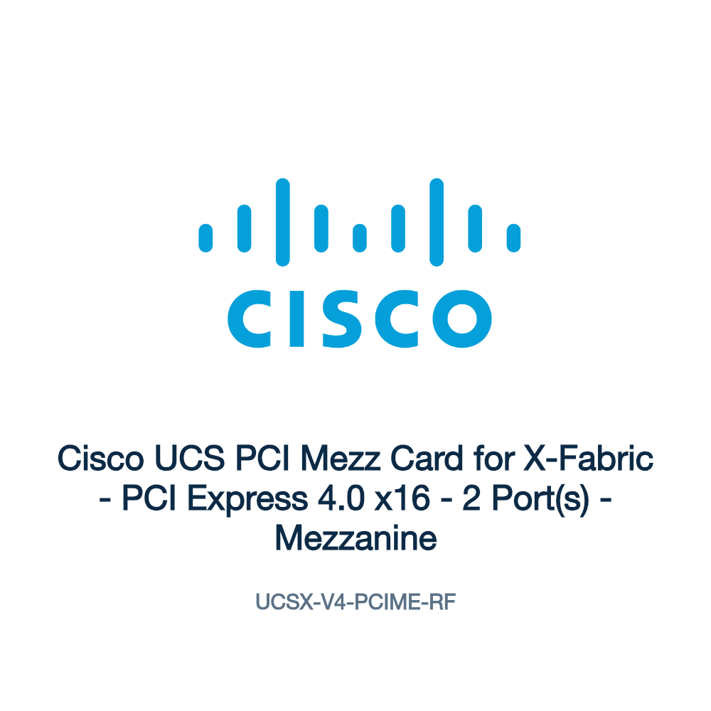 UCSX-V4-PCIME-RF: Cisco UCS PCI Mezz Card for X-Fabric