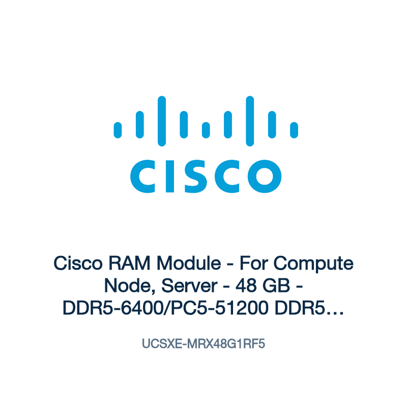 UCSXE-MRX48G1RF5: Cisco RAM Module