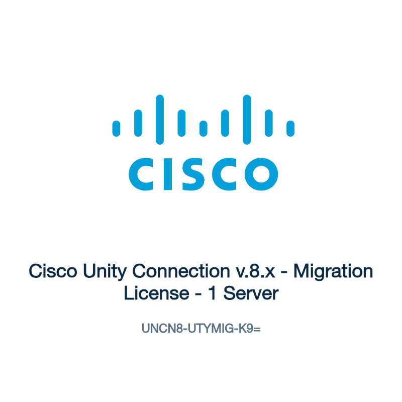 UNCN8-UTYMIG-K9=: Cisco Unity Connection v.8.x