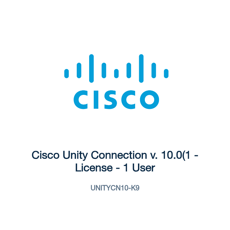 UNITYCN10-K9: Cisco Unity Connection v. 10.0(1