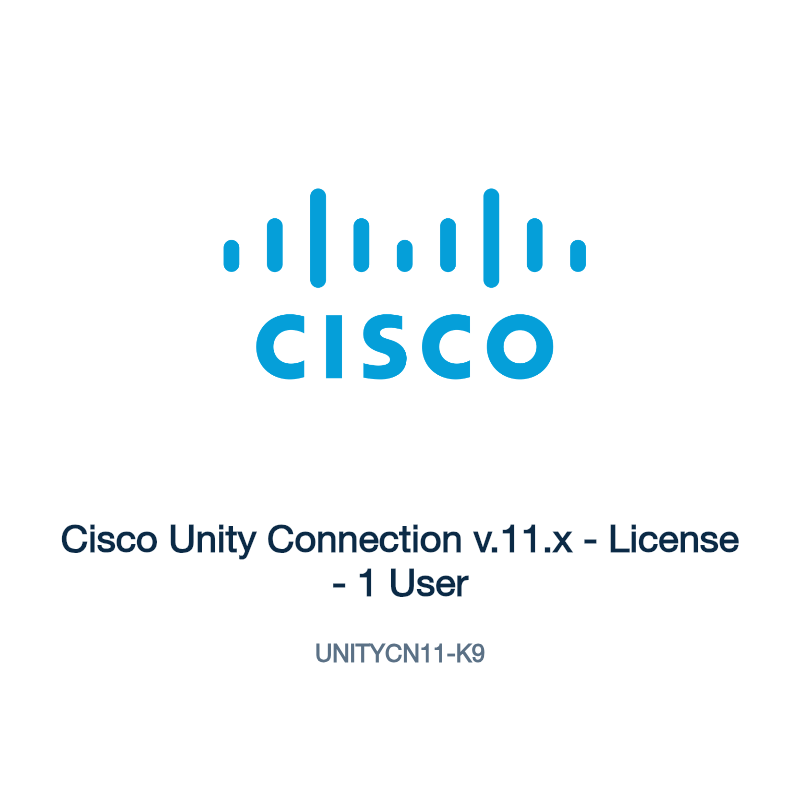 UNITYCN11-K9: Cisco Unity Connection v.11.x