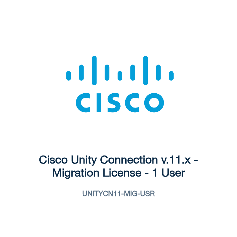 UNITYCN11-MIG-USR: Cisco Unity Connection v.11.x