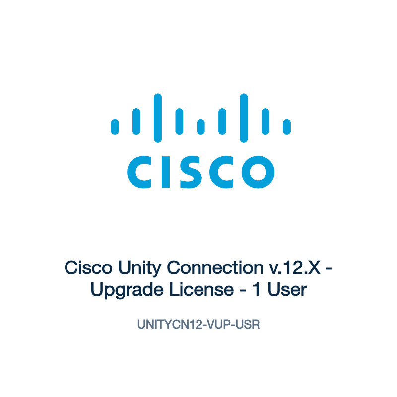 UNITYCN12-VUP-USR: Cisco Unity Connection v.12.X