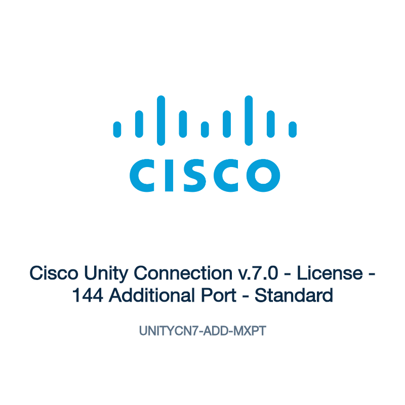 UNITYCN7-ADD-MXPT: Cisco Unity Connection v.7.0