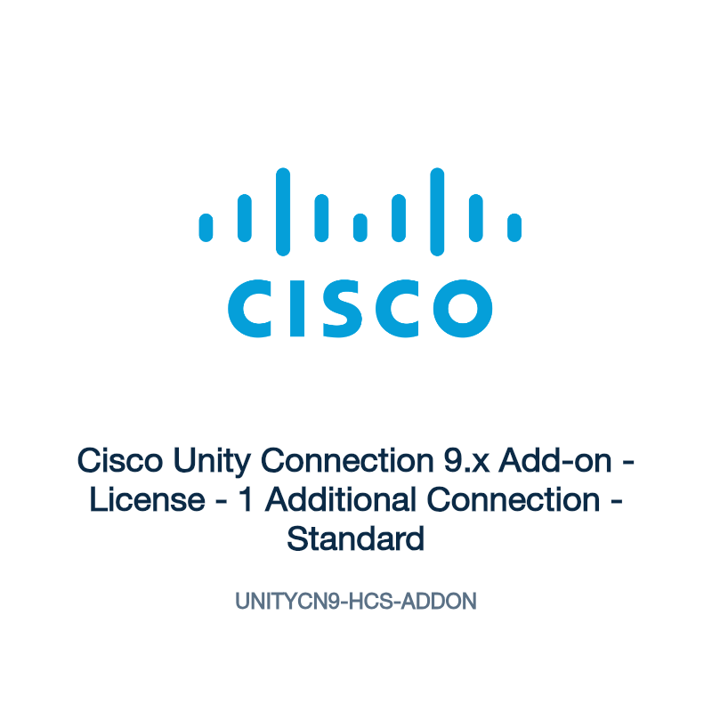 UNITYCN9-HCS-ADDON: Cisco Unity Connection 9.x Add-on