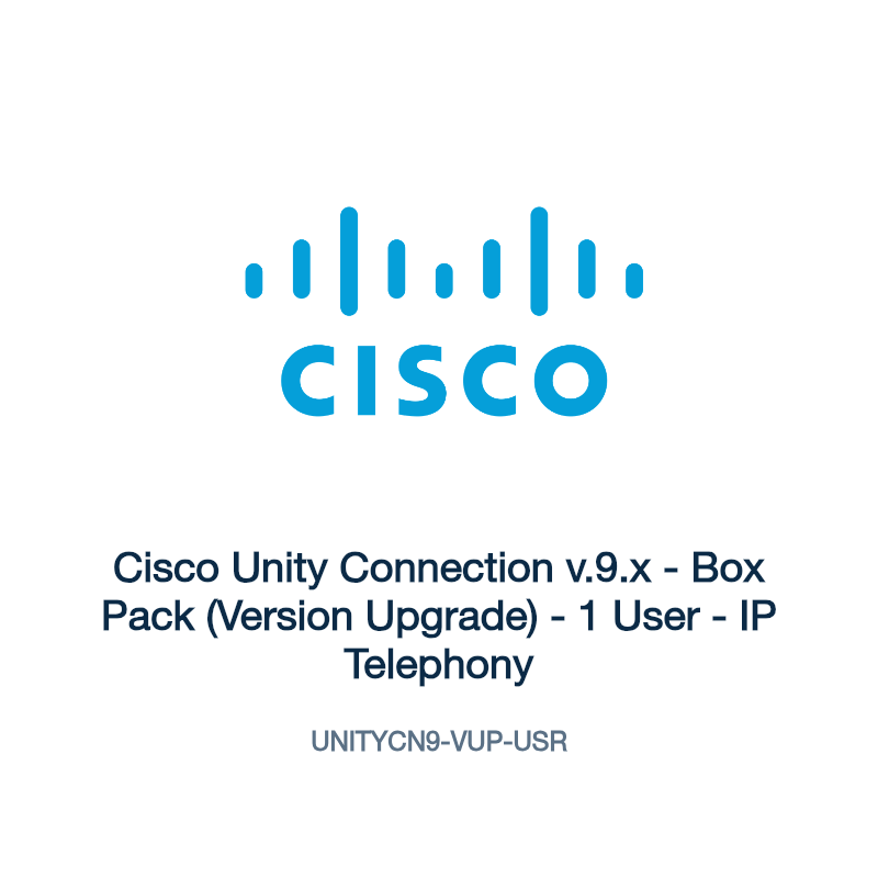 UNITYCN9-VUP-USR: Cisco Unity Connection v.9.x