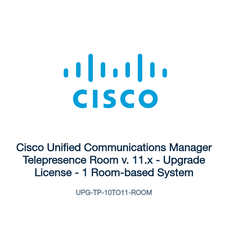 UPG-TP-10TO11-ROOM: Cisco Unified Communications Manager Telepresence Room v. 11.x