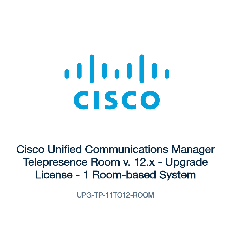 UPG-TP-11TO12-ROOM: Cisco Unified Communications Manager Telepresence Room v. 12.x