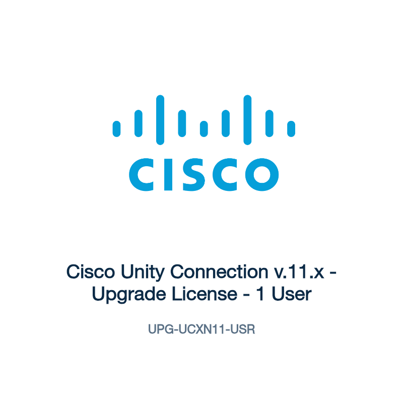 UPG-UCXN11-USR: Cisco Unity Connection v.11.x