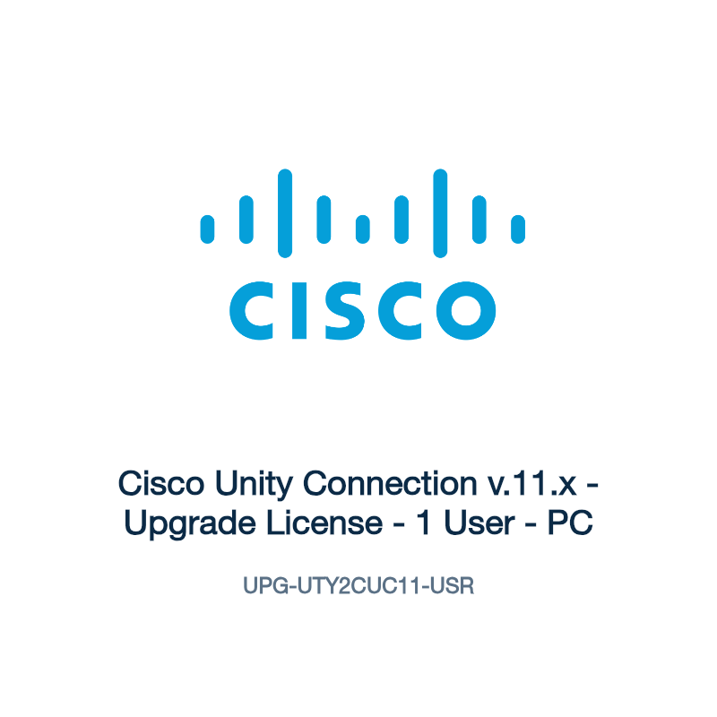 UPG-UTY2CUC11-USR: Cisco Unity Connection v.11.x