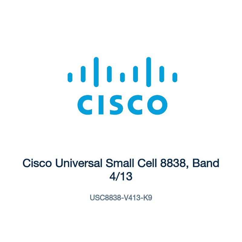 USC8838-V413-K9: Cisco Universal Small Cell 8838, Band 4/13