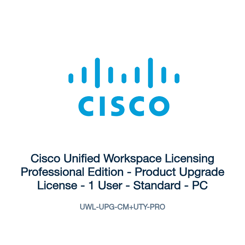 UWL-UPG-CM+UTY-PRO: Cisco Unified Workspace Licensing Professional Edition