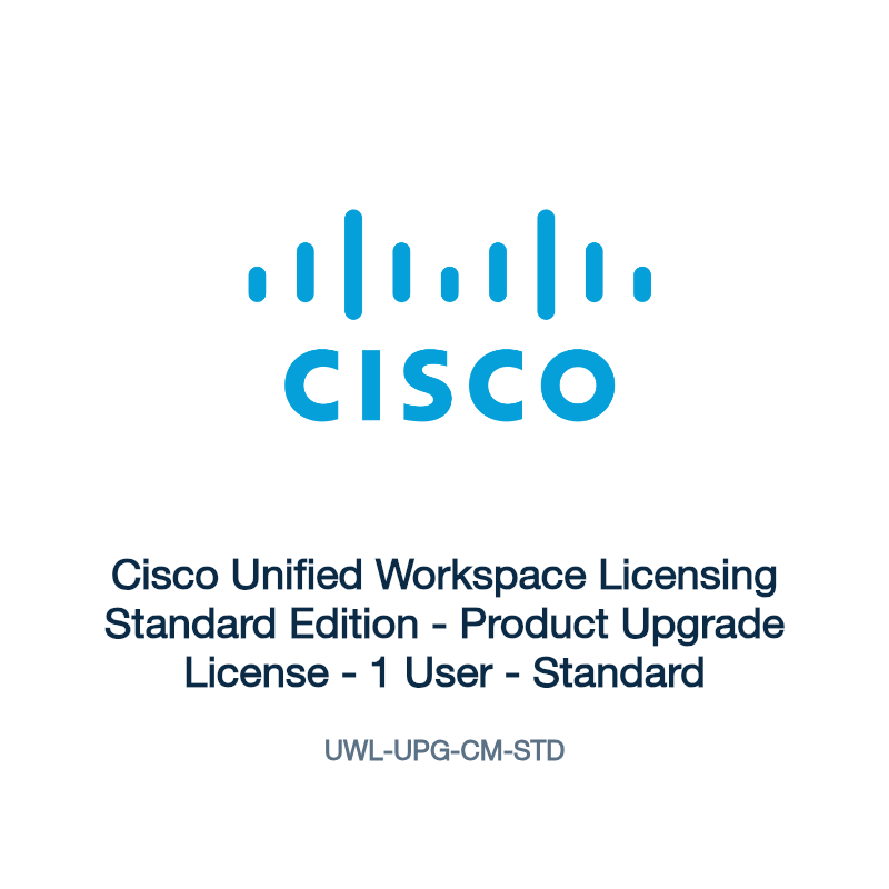 UWL-UPG-CM-STD: Cisco Unified Workspace Licensing Standard Edition