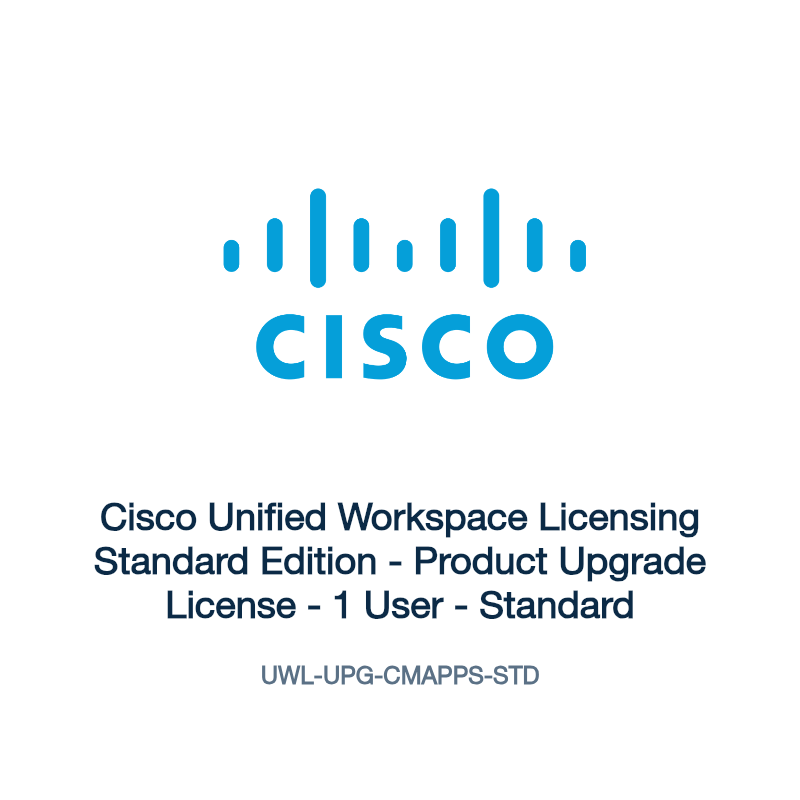 UWL-UPG-CMAPPS-STD: Cisco Unified Workspace Licensing Standard Edition