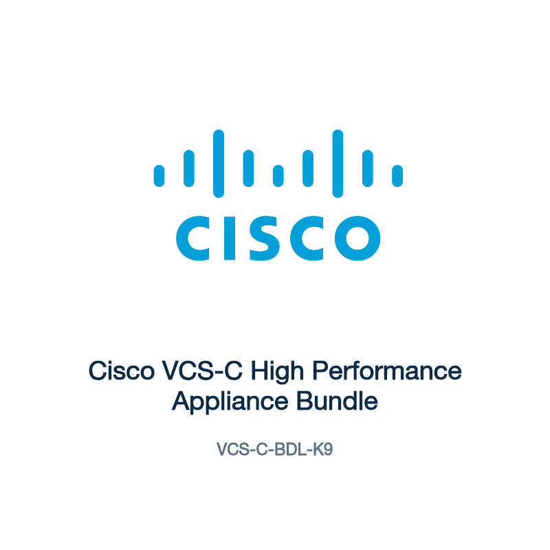 VCS-C-BDL-K9: Cisco VCS-C High Performance Appliance Bundle