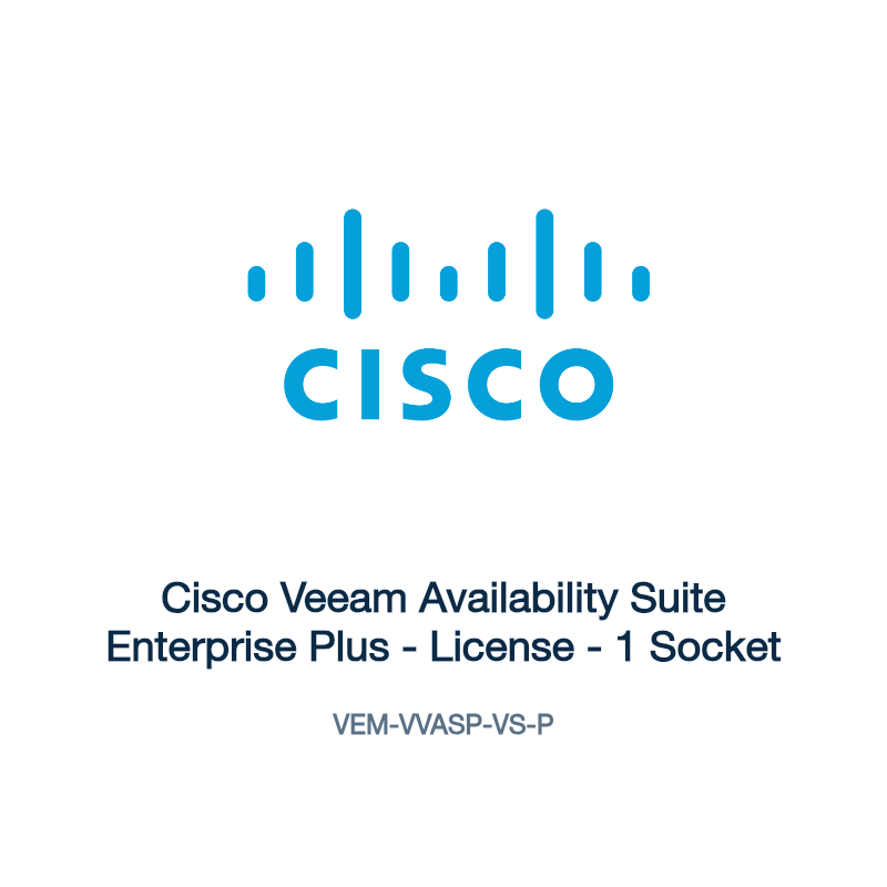 VEM-VVASP-VS-P: Cisco Veeam Availability Suite Enterprise Plus
