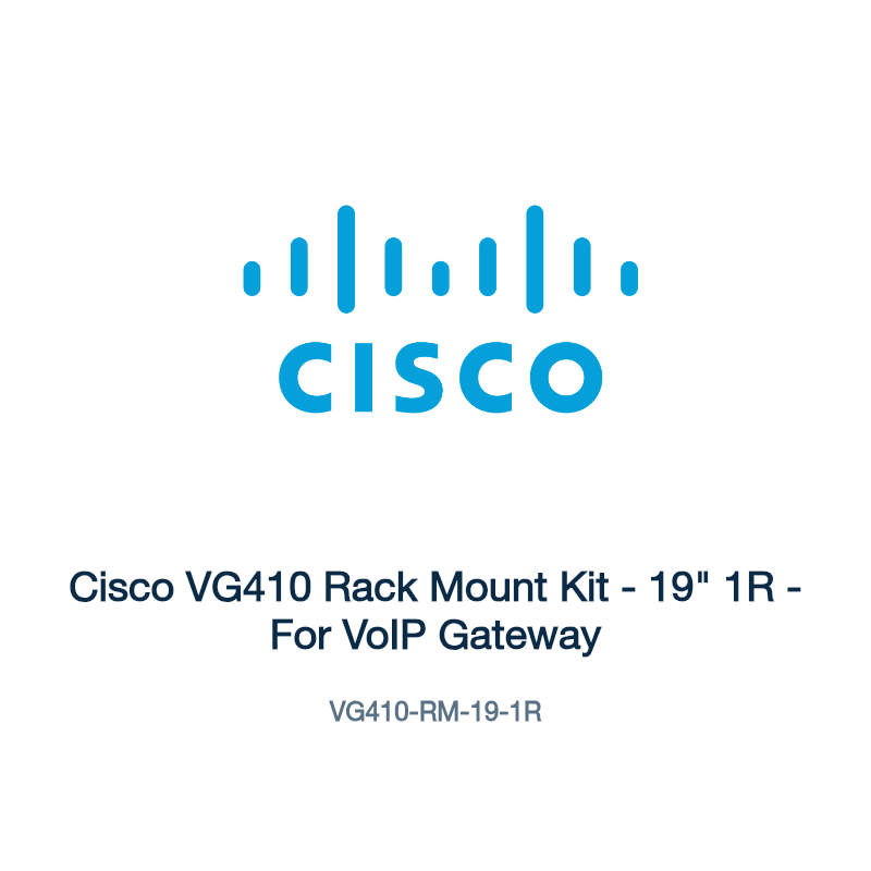 VG410-RM-19-1R: Cisco VG410 Rack Mount Kit