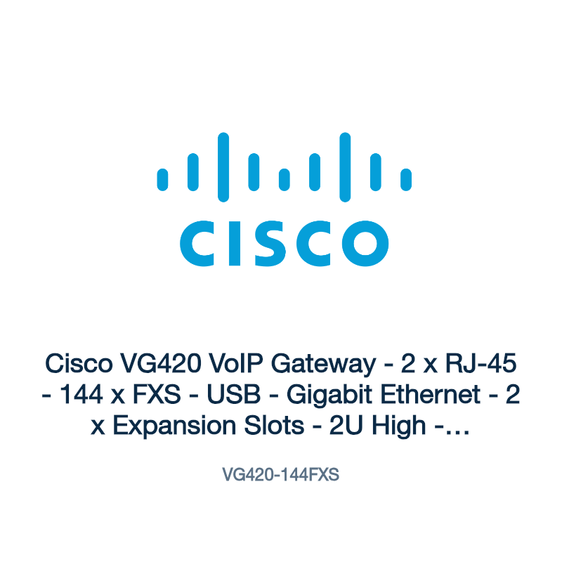 VG420-144FXS: Cisco VG420 VoIP Gateway