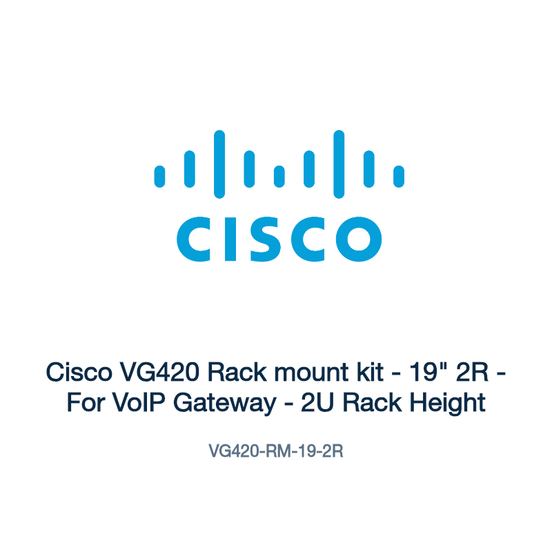 VG420-RM-19-2R: Cisco VG420 Rack mount kit
