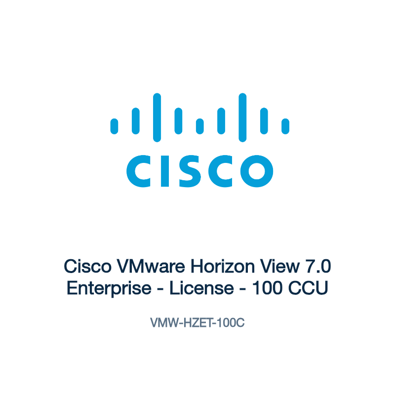 VMW-HZET-100C: Cisco VMware Horizon View 7.0 Enterprise