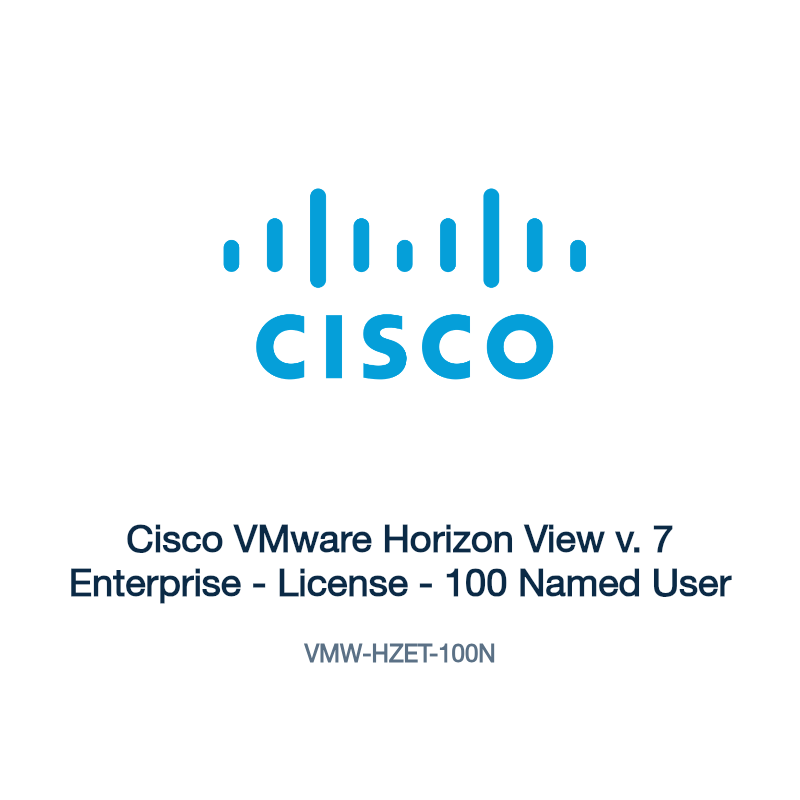 VMW-HZET-100N: Cisco VMware Horizon View v. 7 Enterprise