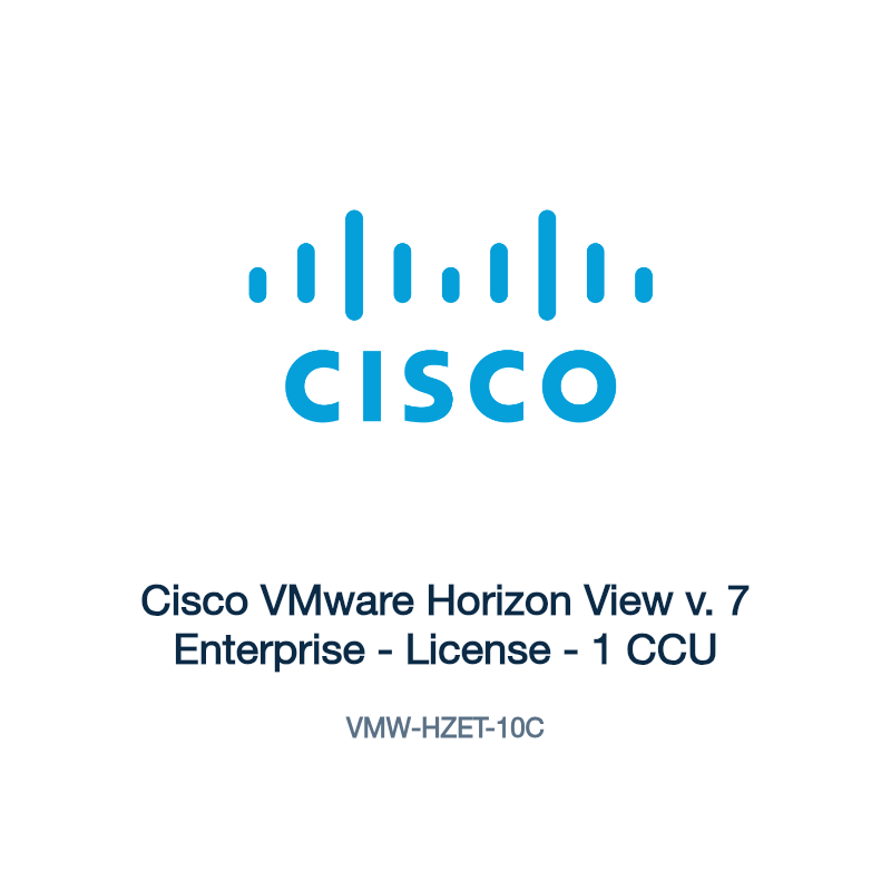 VMW-HZET-10C: Cisco VMware Horizon View v. 7 Enterprise
