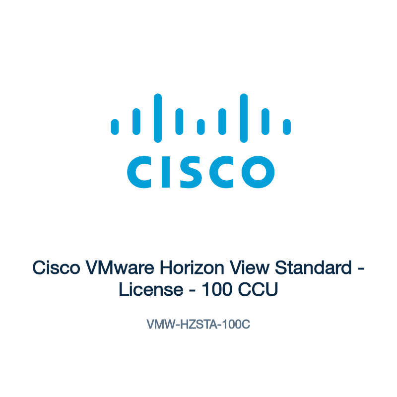 VMW-HZSTA-100C: Cisco VMware Horizon View Standard