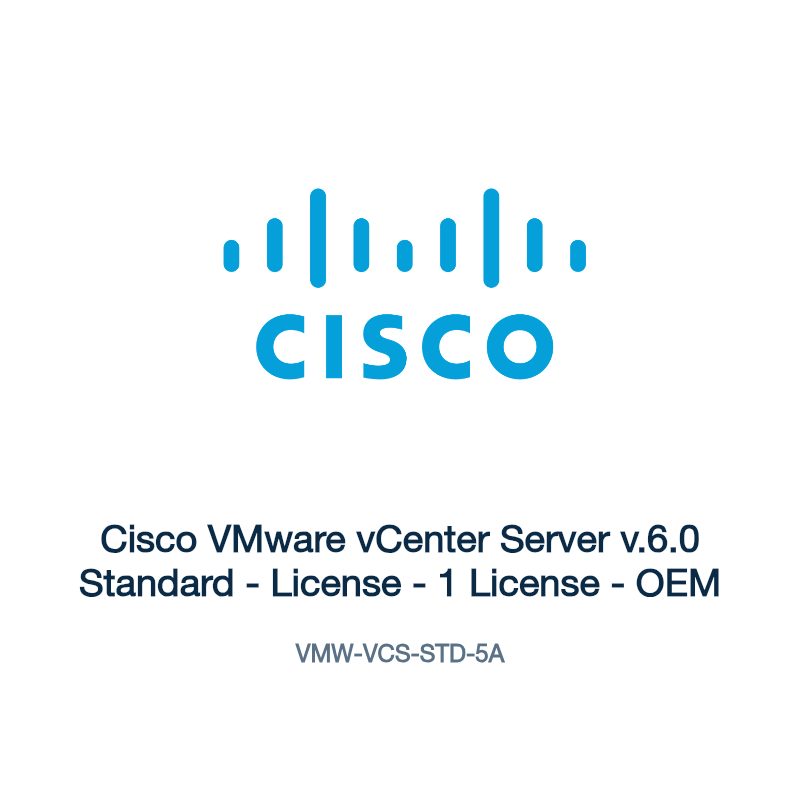 VMW-VCS-STD-5A: Cisco VMware vCenter Server v.6.0 Standard