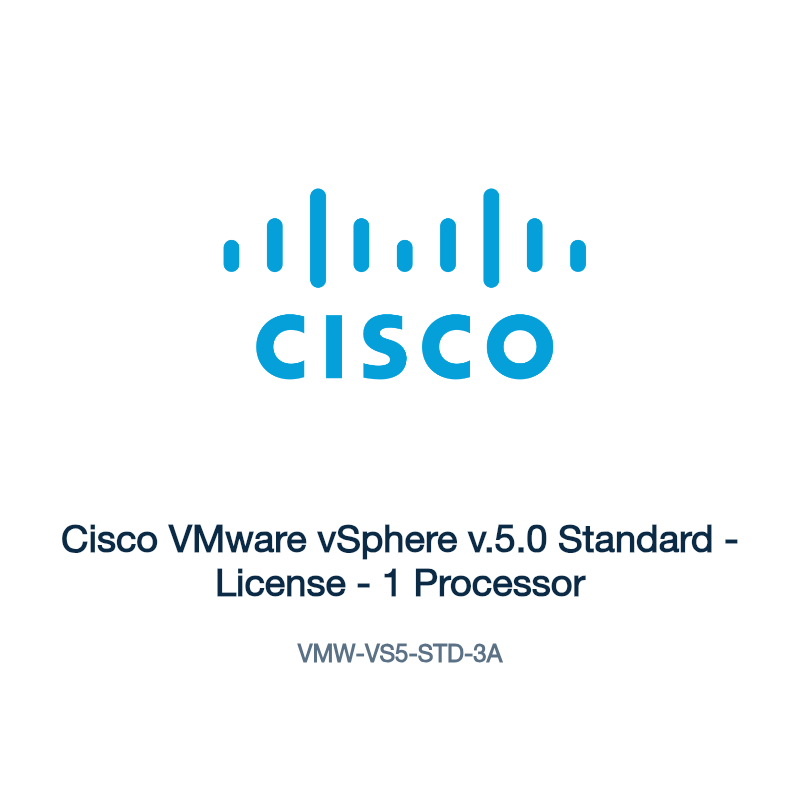 VMW-VS5-STD-3A: Cisco VMware vSphere v.5.0 Standard