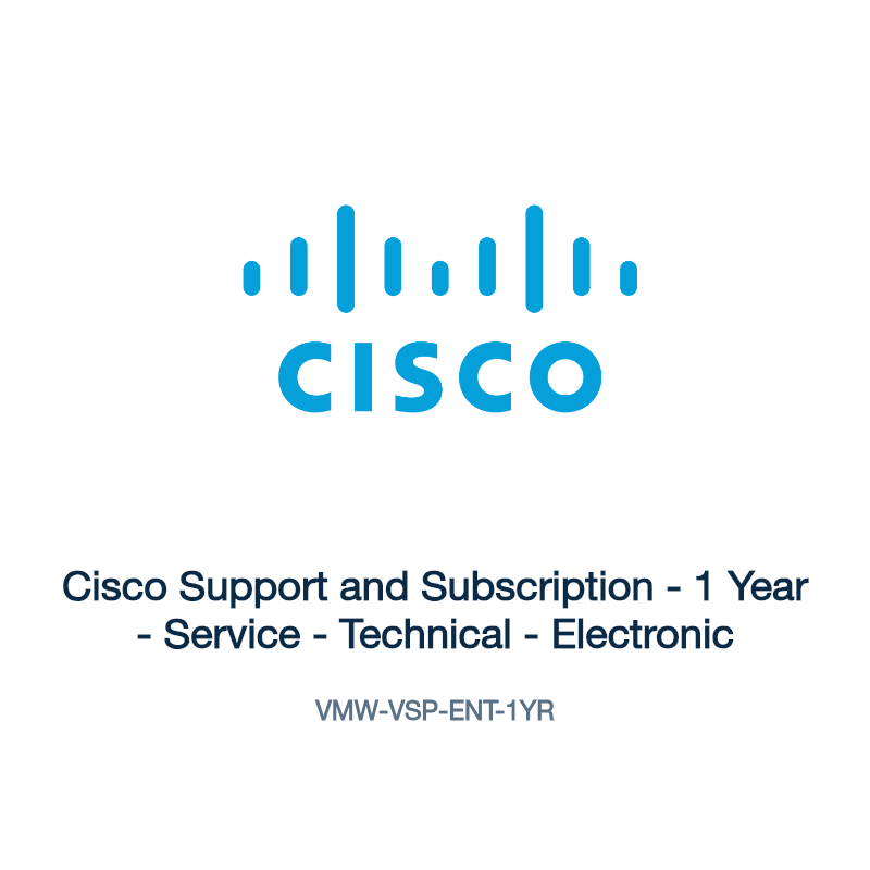 VMW-VSP-ENT-1YR: Cisco Support and Subscription