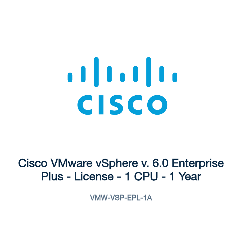 VMW-VSP-EPL-1A: Cisco VMware vSphere v. 6.0 Enterprise Plus