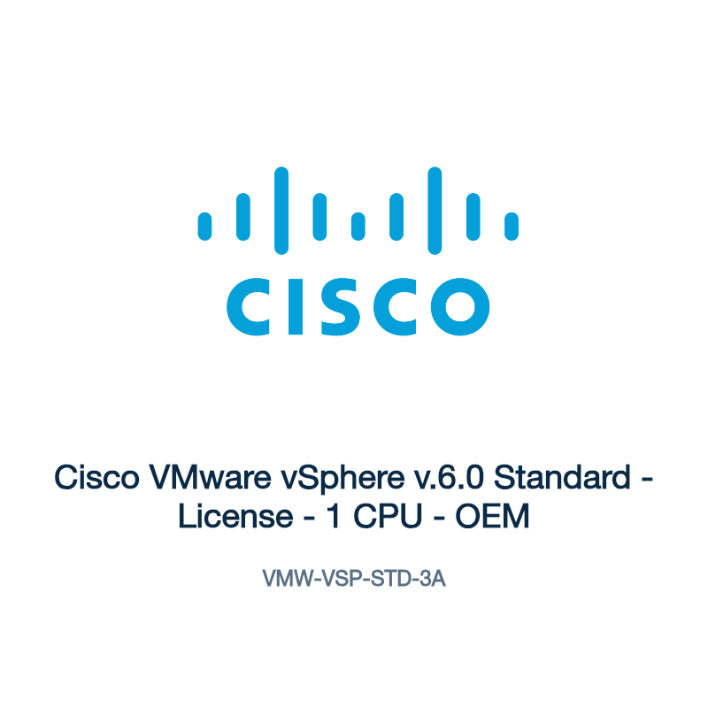 VMW-VSP-STD-3A: Cisco VMware vSphere v.6.0 Standard