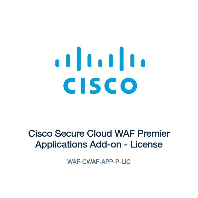 WAF-CWAF-APP-P-LIC: Cisco Secure Cloud WAF Premier Applications Add-on