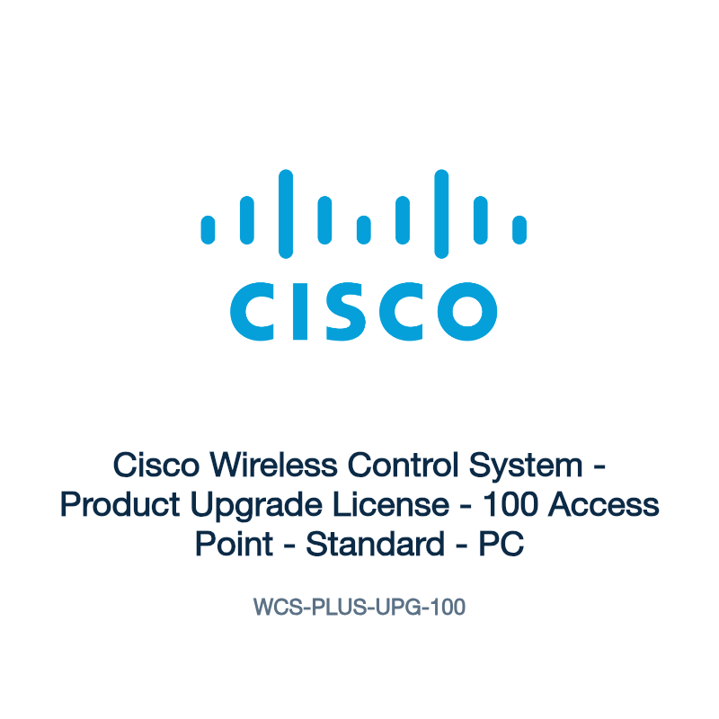 WCS-PLUS-UPG-100: Cisco Wireless Control System
