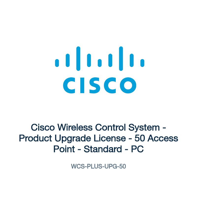 WCS-PLUS-UPG-50: Cisco Wireless Control System
