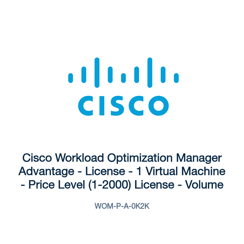 WOM-P-A-0K2K: Cisco Workload Optimization Manager Advantage