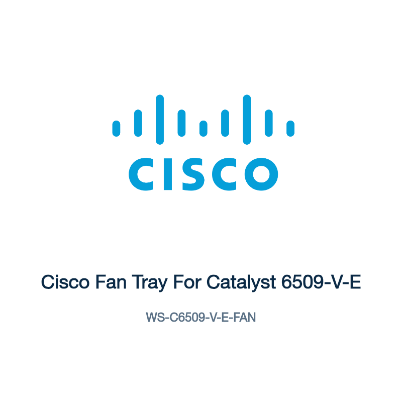 WS-C6509-V-E-FAN: Cisco Fan Tray For Catalyst 6509-V-E
