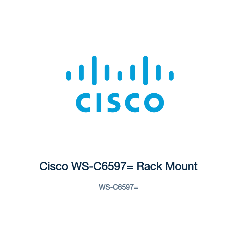 WS-C6597=: Cisco WS-C6597= Rack Mount