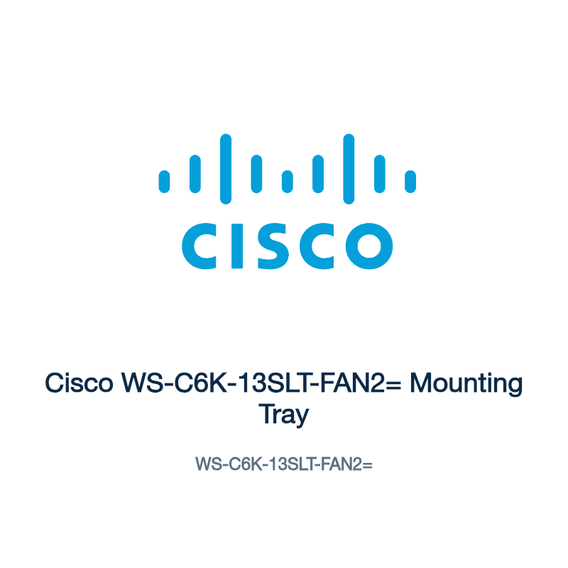 WS-C6K-13SLT-FAN2=: Cisco WS-C6K-13SLT-FAN2= Mounting Tray