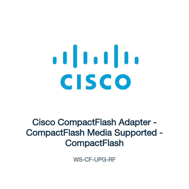 WS-CF-UPG-RF: Cisco CompactFlash Adapter