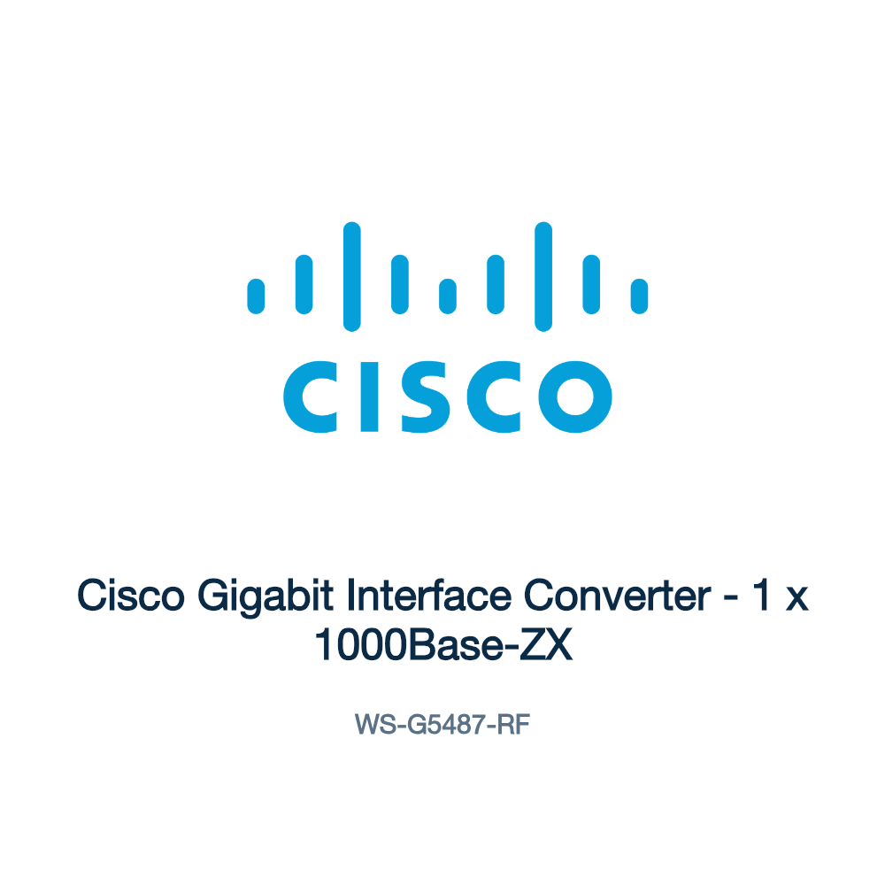 WS-G5487-RF: Cisco Gigabit Interface Converter
