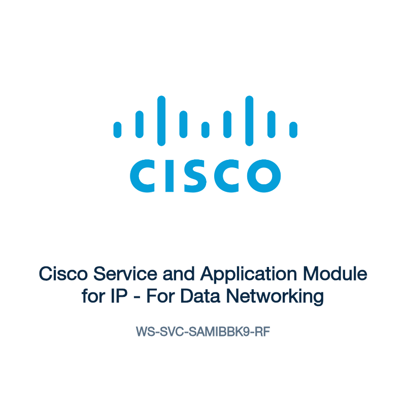 WS-SVC-SAMIBBK9-RF: Cisco Service and Application Module for IP