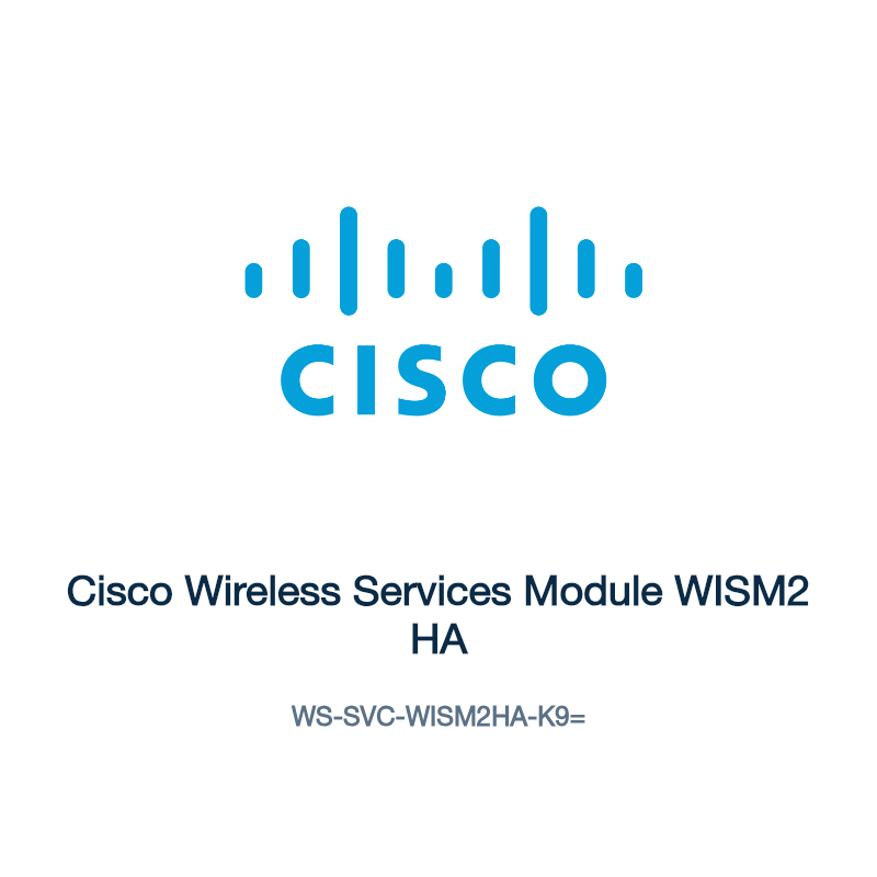 WS-SVC-WISM2HA-K9=: Cisco Wireless Services Module WISM2 HA