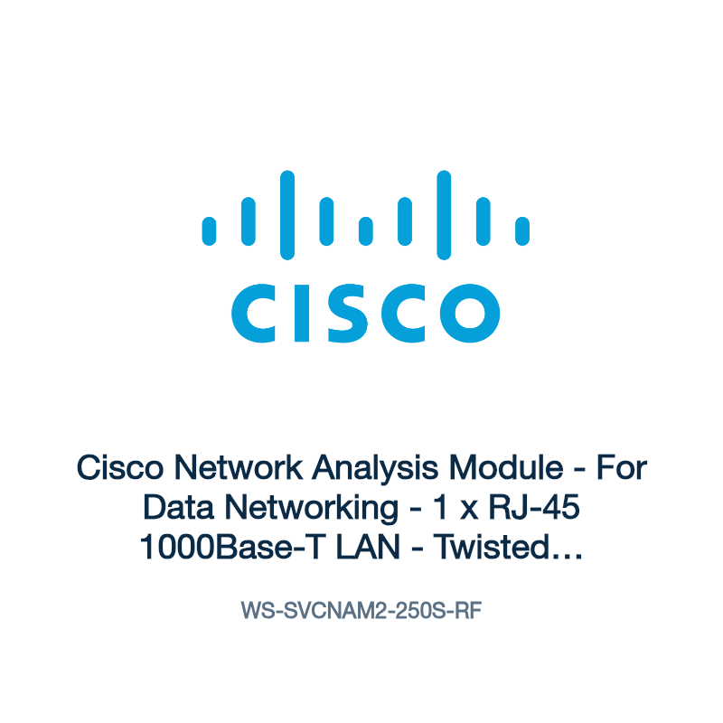 WS-SVCNAM2-250S-RF: Cisco Network Analysis Module