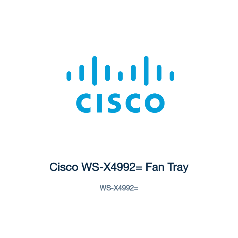 WS-X4992=: Cisco WS-X4992= Fan Tray
