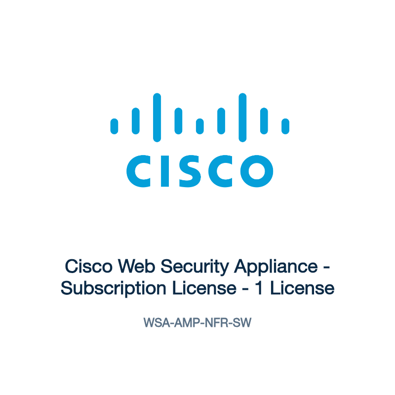 WSA-AMP-NFR-SW: Cisco Web Security Appliance