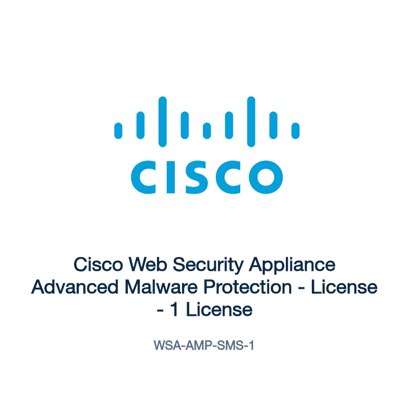 WSA-AMP-SMS-1: Cisco Web Security Appliance Advanced Malware Protection